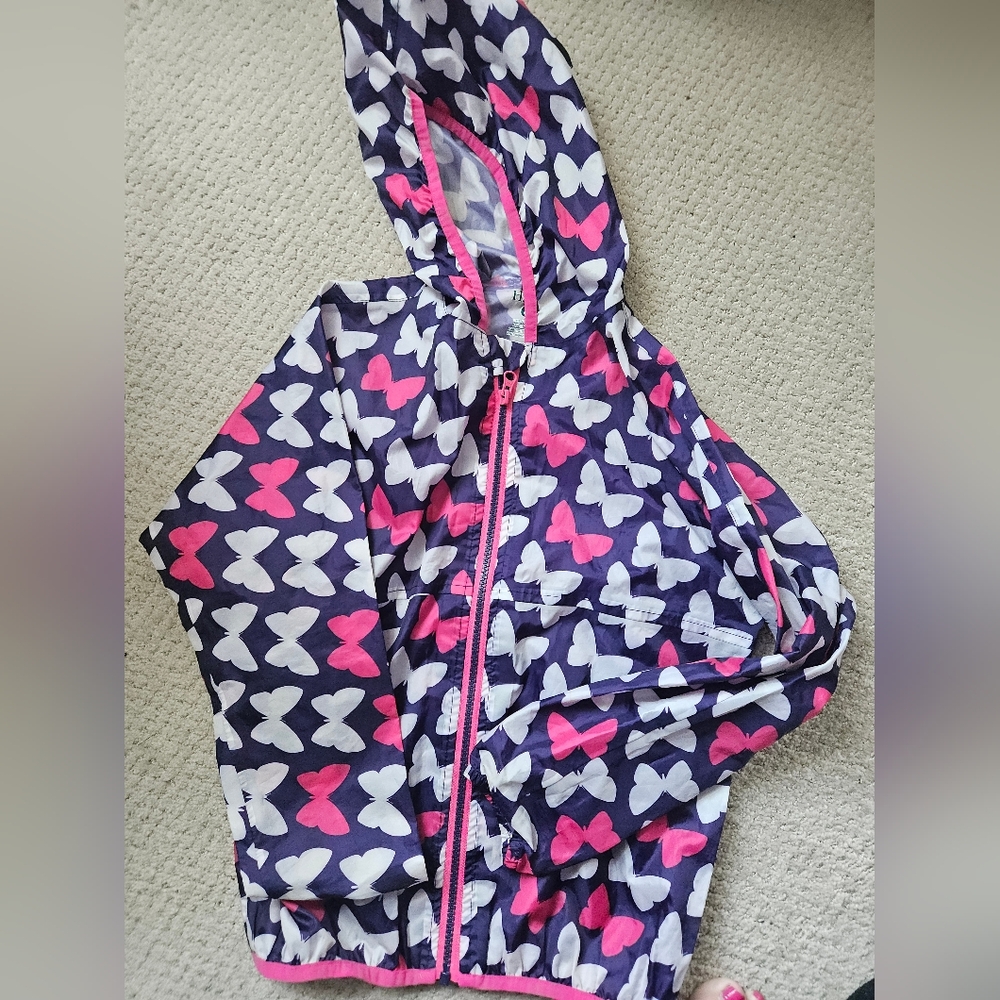 Hatley sz 8 raincoat unlined